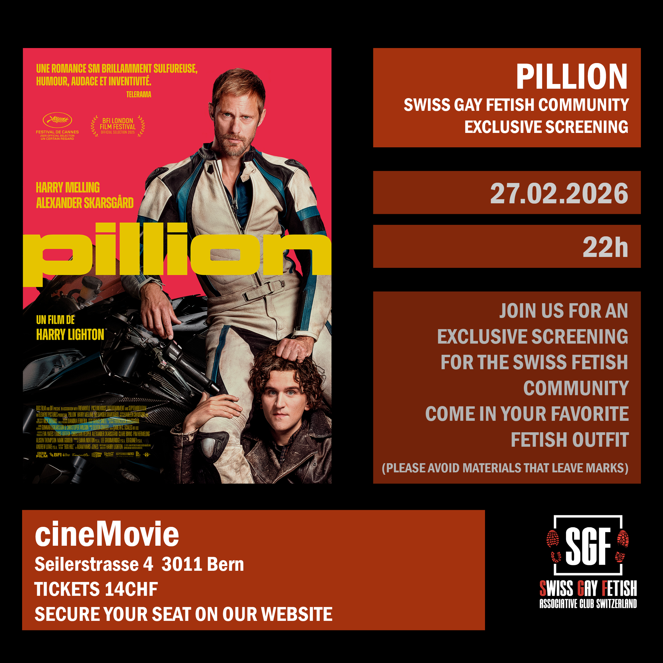 PROJECTION EXCLUSIVE SGF - PILLION